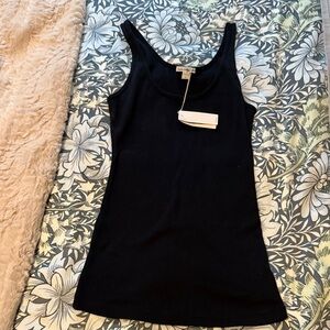 New with tags James Perse Black Tank Top